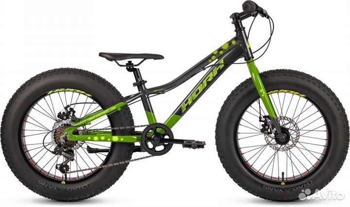 Велосипед horh bubble (2023) Green Kra41