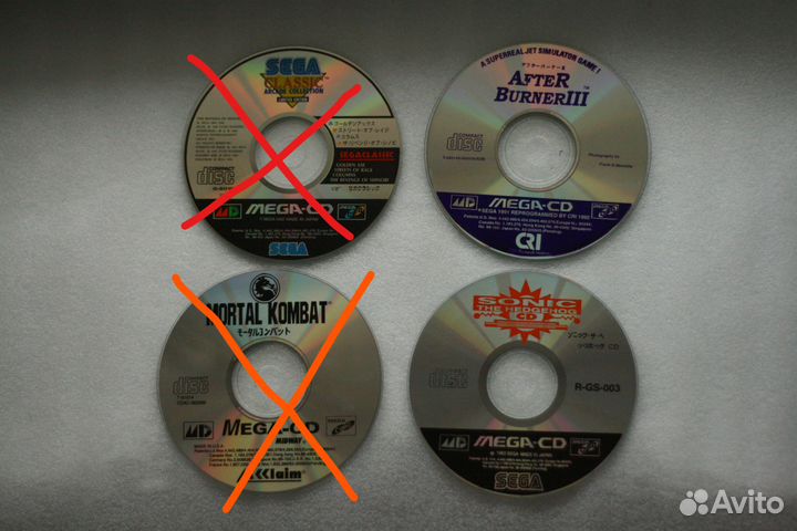 Диск Sega Mega CD