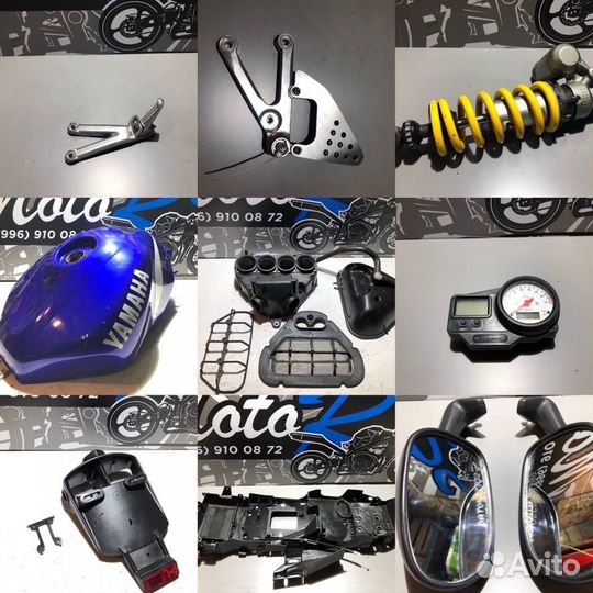 На разборе Yamaha YZF-R6 2001г