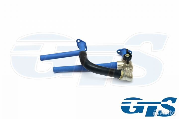 Кран отопителя печки с байпасом 