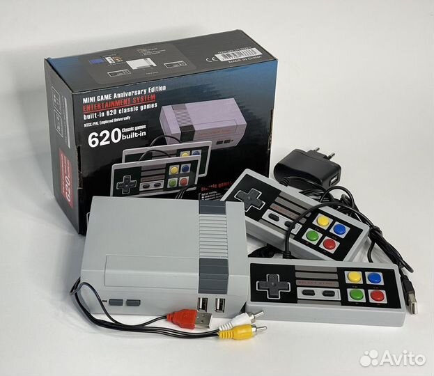 Игровая приставка денди 8 бит 620 игр