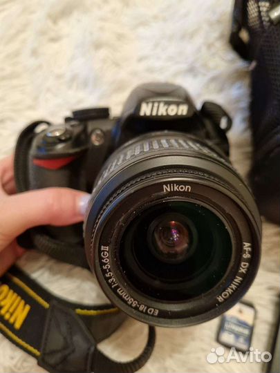 Зеркальный фотоаппарат nikon d3100