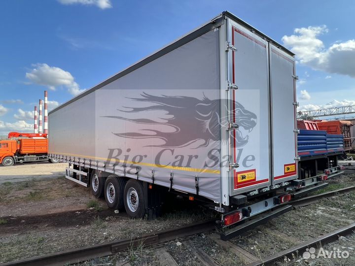 Полуприцеп шторный ТЗА 588510, 2023
