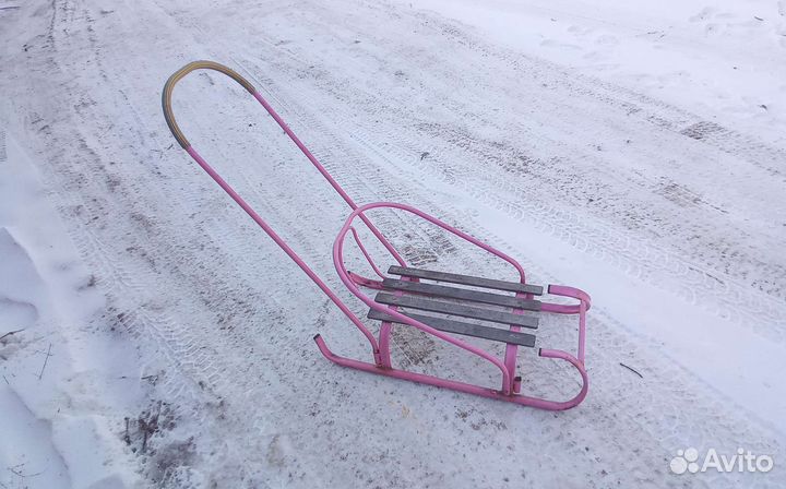 Детские зимние санки