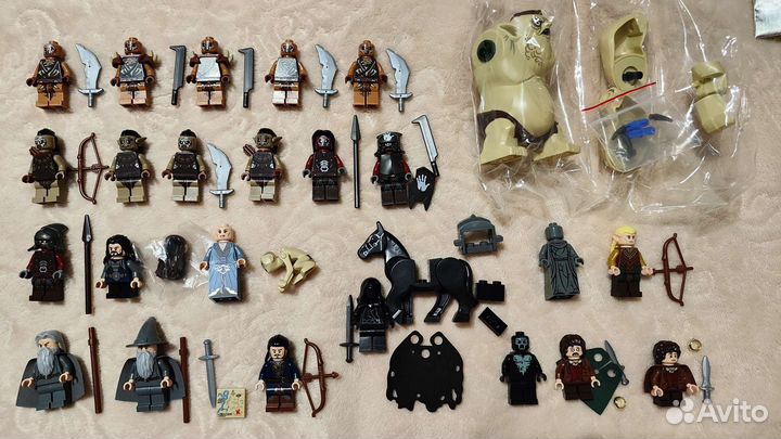 Lego властелин колец/хоббит фигурки оригинал
