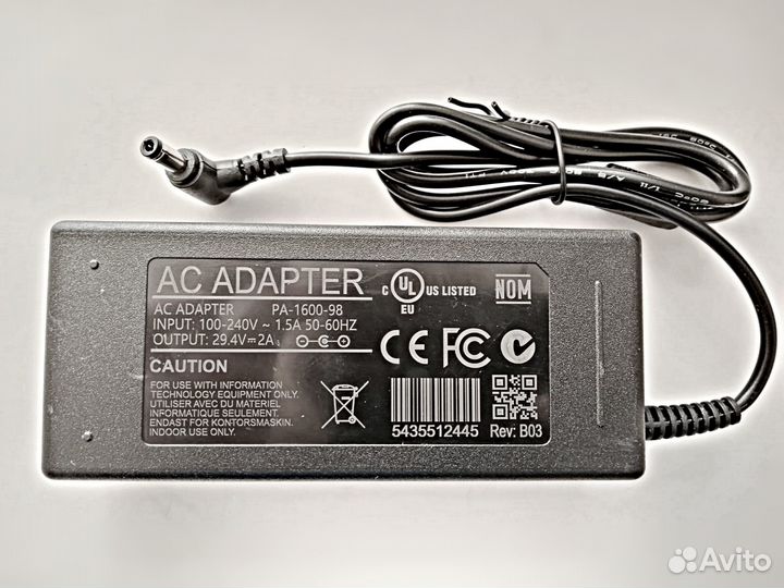 Зарядка самоката Hiper Slim VX, Stark DX - 29.4V