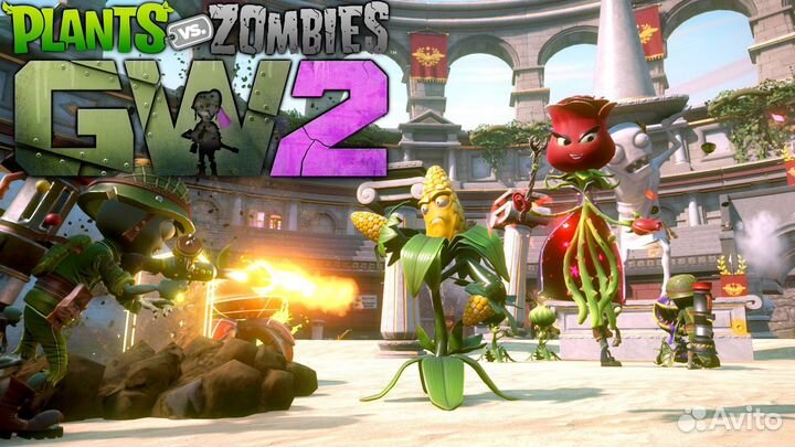 Plants vs zombies garden warfare 2 ps4 игра