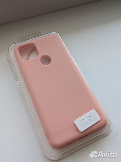 Чехол на Pixel 5A 5G розовый