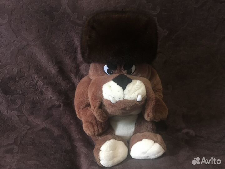 Норковая шапка мужская ушанка