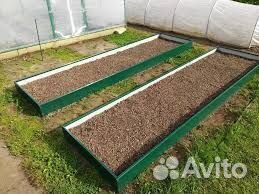 Грядки с полимерным покрытием