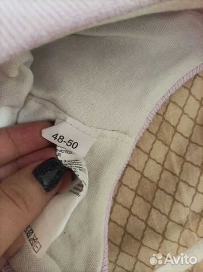 Шапка для девочки 1-2 лет