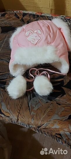 Шапочка для девочки размер 46