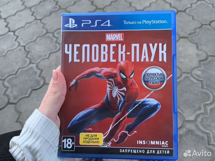 Игра на ps4 человек паук