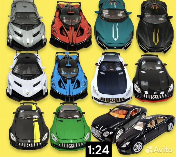 Модель машинки мерседес