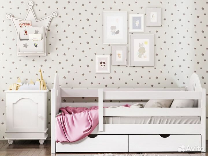 Детская односпальная кровать