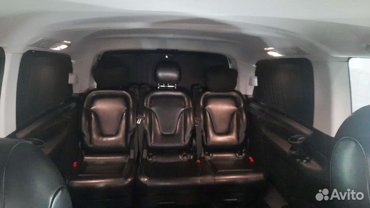 Аренда минивэна с водителем, мерседес v class