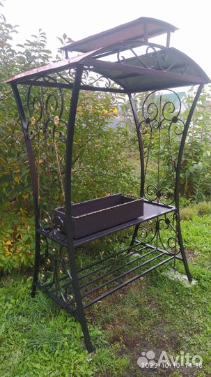 Кованые мангалы с крышей