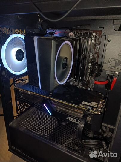 Комплект материнка+проц+опера+башня
