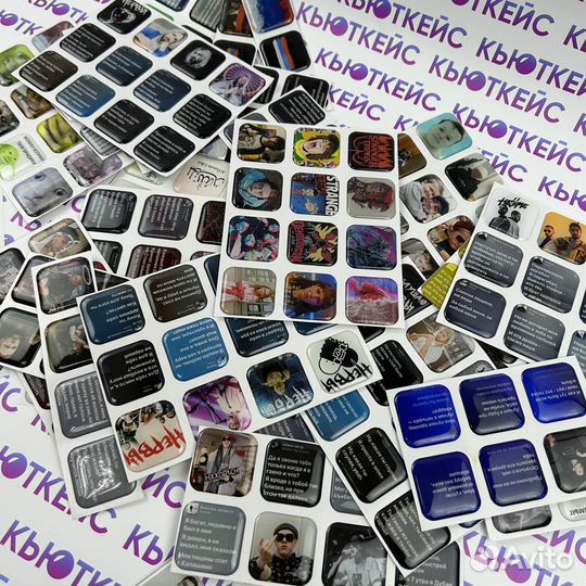 3d Наклейки оптом от 50 штук