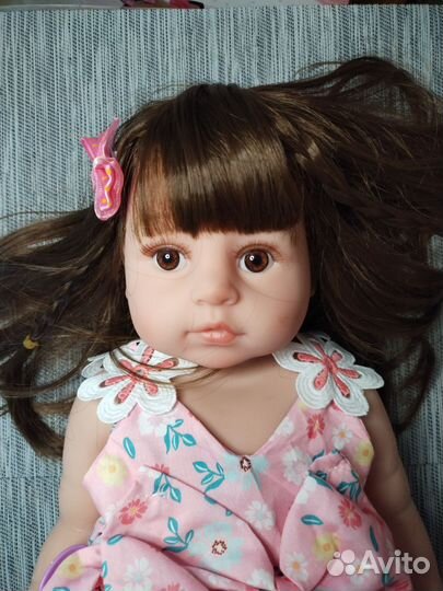 Кукла пупс реборн 55 см новая