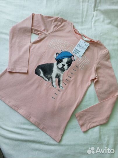 Лонгслив для девочки