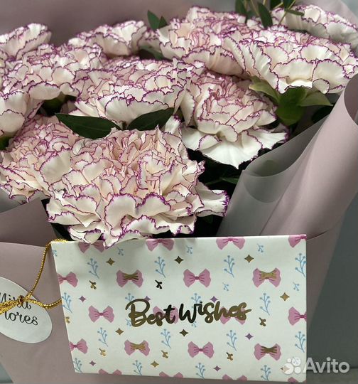 Букет из гвоздик