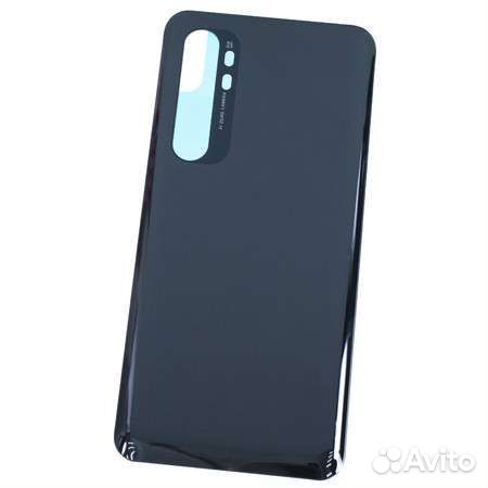 Задняя крышка для Xiaomi Mi Note 10 Lite / черный