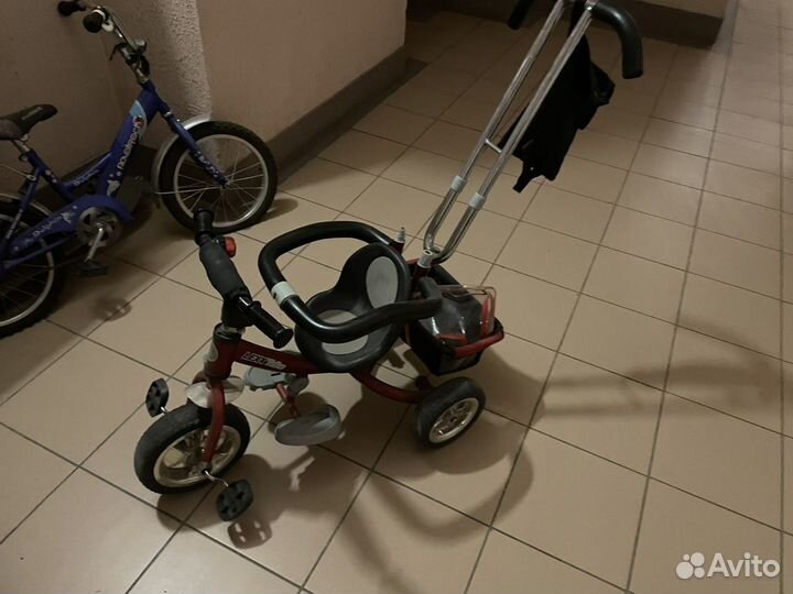 Велосипед коляска Lexx с ручкой