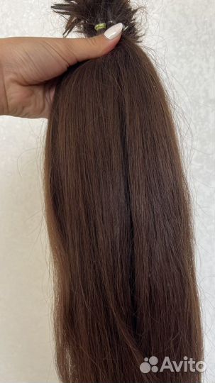 Волосы для наращивания 55 см бу