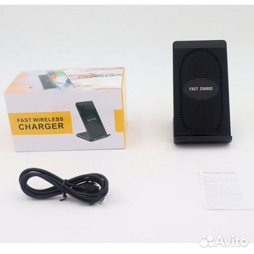 Беспроводная зарядка-подставка qi