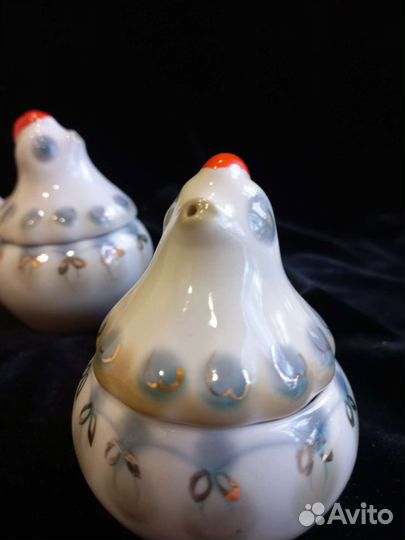 Фарфоровые курочки СССР