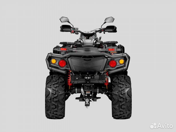 Квадроцикл Aodes Pathcross ATV650S EPS серый Витрина