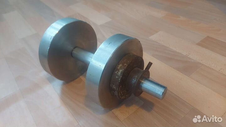 Гантеля бронь