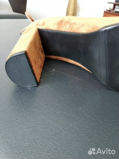 Ботильоны под замшу