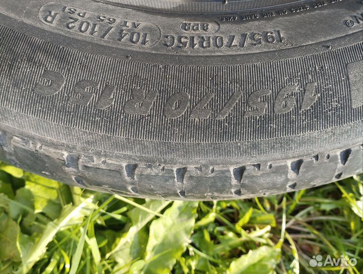 R15 Michelin Drice 195/70, PCD 5x108 DIA 20