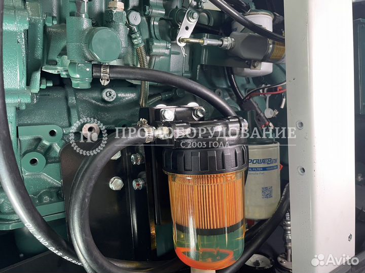 Стационарный генератор PowerLink 100 кВт в кожухе