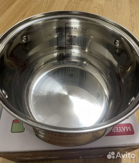 Кастрюля из нержавеющей стали 2,9л