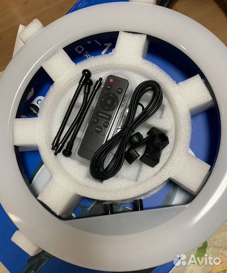 Кольцевая лампа, селфи лампа + штатив