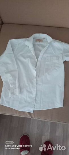 Рубашка на мальчика 9-10 лет