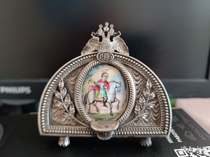 Икона серебро 84пробы