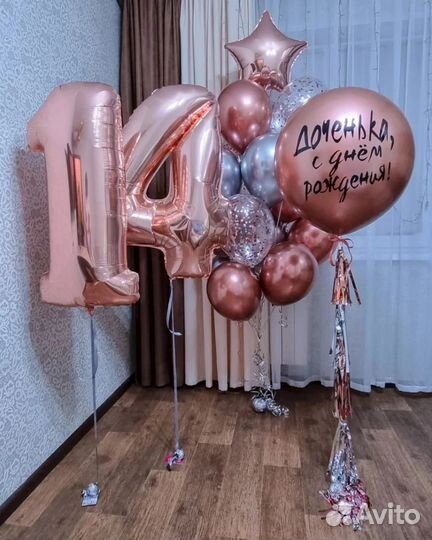 Оформление воздушными шарами