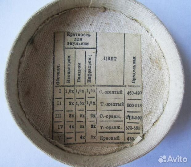 Фильтр светло-оранжевый