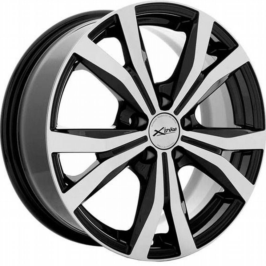 Диски X'trike X-119 6.5x16 5x100 ET38 D67.1 BK/FP