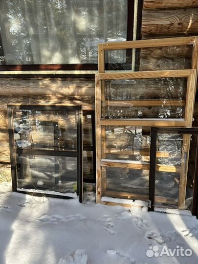 Окна деревянные