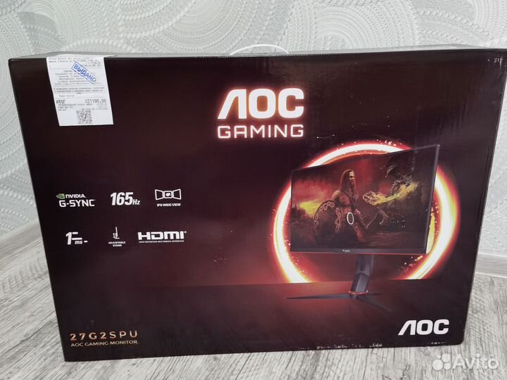 Монитор 144 гц AOC 27