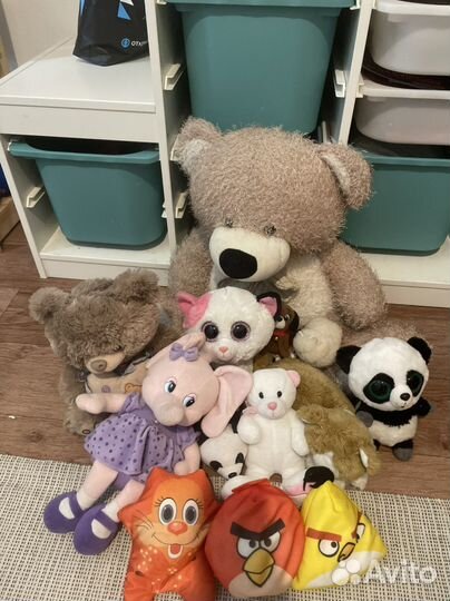 Мягкая игрушка пакетом