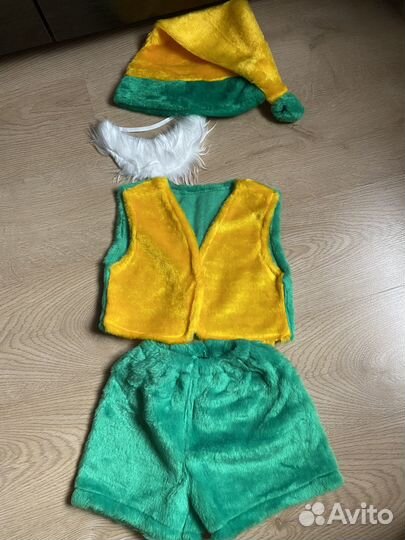 Новогодний костюм Гнома 104-110см (4-5 лет)