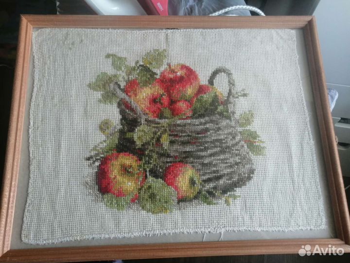Картина вышитая крестом