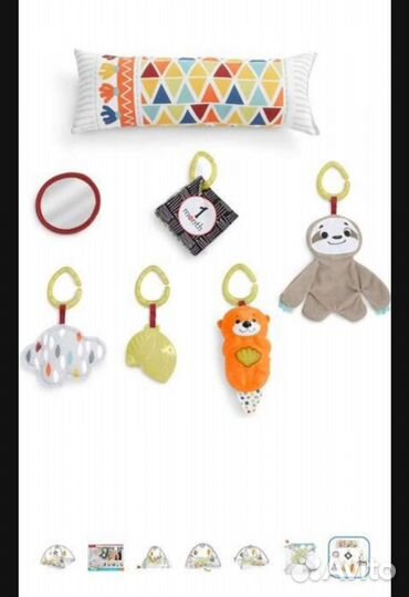 Коврик развивающий Fisher price Гимнастика