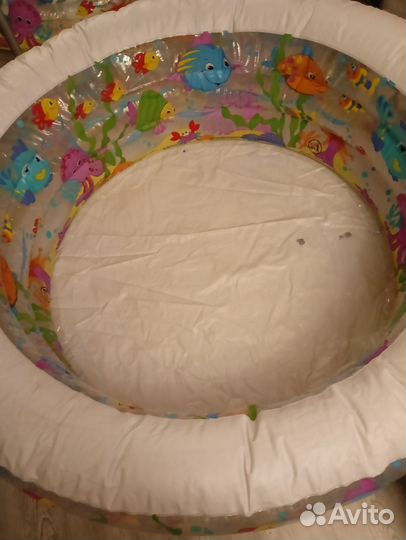 Детский надувной бассейн 145х55